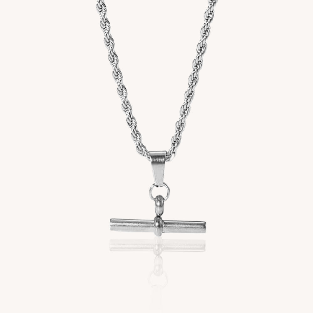 T Bar Necklace-6