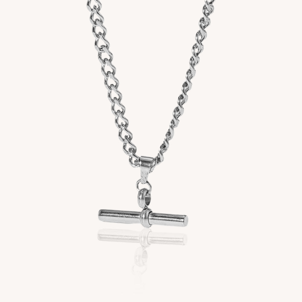 T Bar Necklace-7