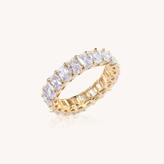 Pave Baguette Ring-0