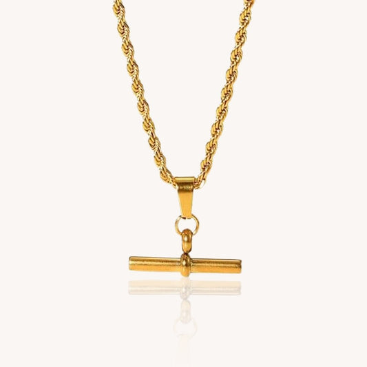 T Bar Necklace-1